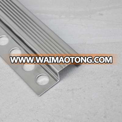 Hot Sale High Quality stainless steel stair trim tile edge trim flooring trim